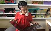 “书香少年”三（2）班黄意涵
